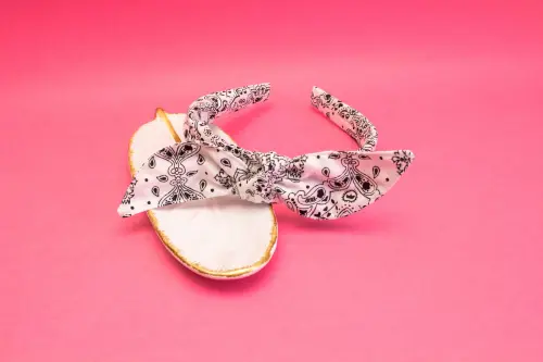 TIARA | TRICOLINE BANDANA LAÇO  | BRANCA