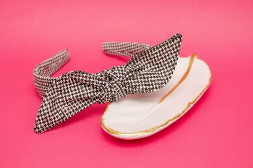 TIARA | TRICOLINE LAÇO ESTAMPADO | PIED POULE