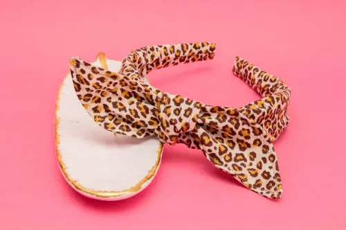 TIARA | TRICOLINE LAÇO ESTAMPADO | ONÇA