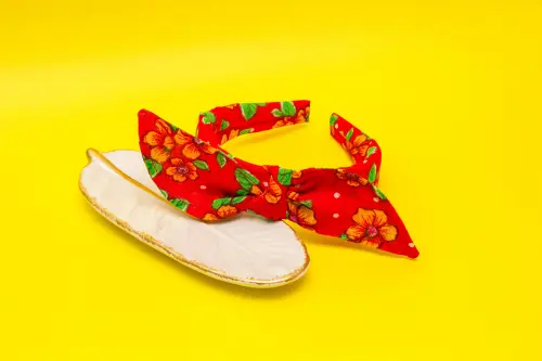 TIARA | TRICOLINE LAÇO CHITA (CARNAVAL) | VERMELHO