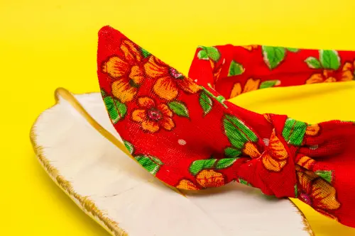 TIARA | TRICOLINE LAÇO CHITA (CARNAVAL) | VERMELHO