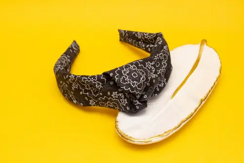 TIARA | TRICOLINE BANDANA NÓ TURBANTE | PRETA