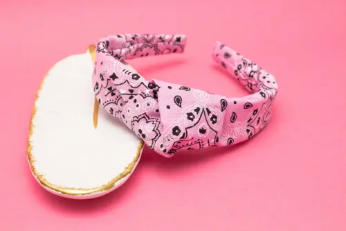 TIARA | TRICOLINE BANDANA NÓ TURBANTE | ROSA CLARO