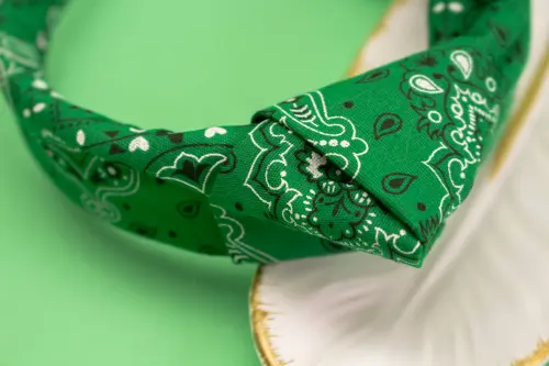 TIARA | TRICOLINE BANDANA NÓ TURBANTE | VERDE