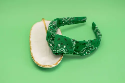 TIARA | TRICOLINE BANDANA NÓ TURBANTE | VERDE