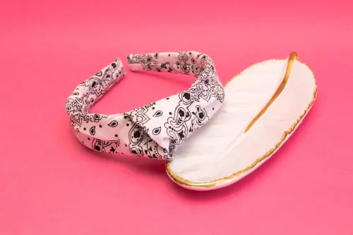 TIARA | TRICOLINE BANDANA NÓ TURBANTE | BRANCA