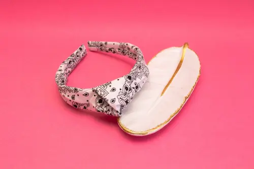 TIARA | TRICOLINE BANDANA NÓ TURBANTE | BRANCA