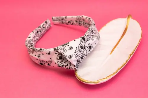 TIARA | TRICOLINE BANDANA NÓ TURBANTE | BRANCA