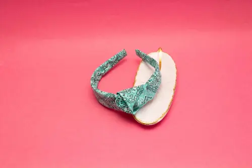 TIARA | TRICOLINE BANDANA NÓ TURBANTE | AZUL CLARO