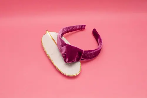 TIARA | NÓ TURBANTE VELUDO | ROXO CRITAL