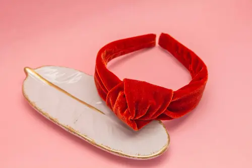 TIARA | NÓ TURBANTE VELUDO | TERRA COTA