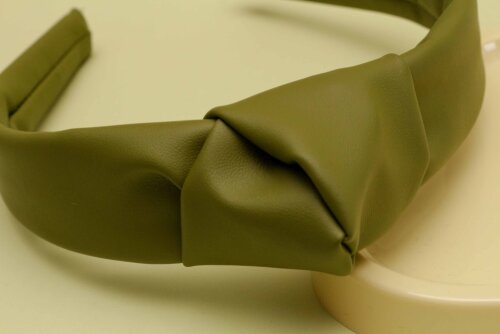 TIARA | NÓ TURBANTE COURVIN | VERDE MILITAR