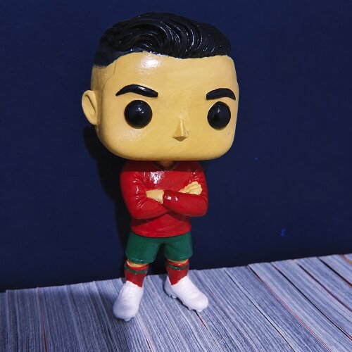 Boneco Personalizado por Foto com Pintura à Mão – Peça Decorativa