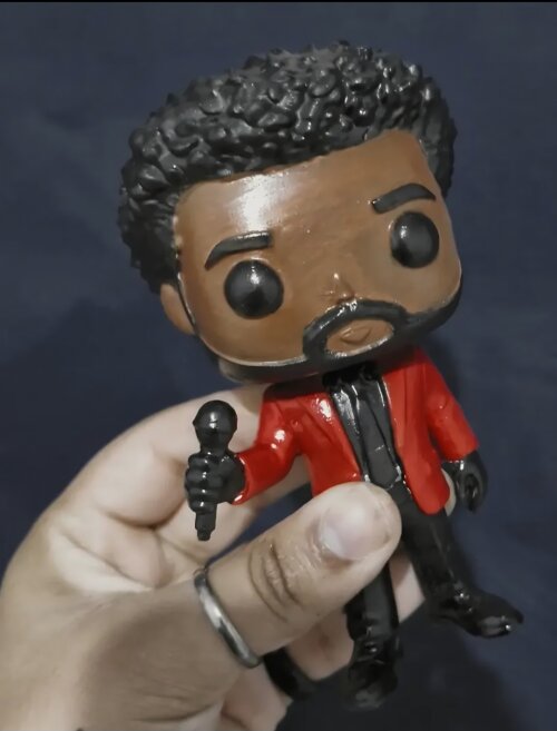 Boneco Personalizado por Foto com Pintura à Mão – Peça Decor