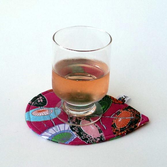 Coaster Porta Copos em Tecido Festa do Boteco