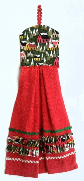 Bate Mão Atoalhado para Natal