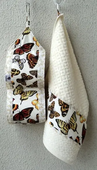 Conjunto de Lavabo -toalha e Porta-papel