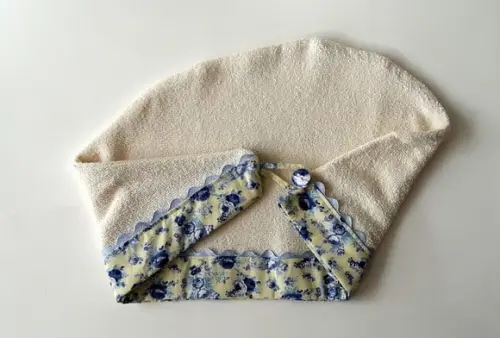Conjunto Toalha e Touca Adulto Pós Banho Kit Spa