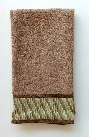 Toalha Banho e Rosto Masculina com Fecho de Contato