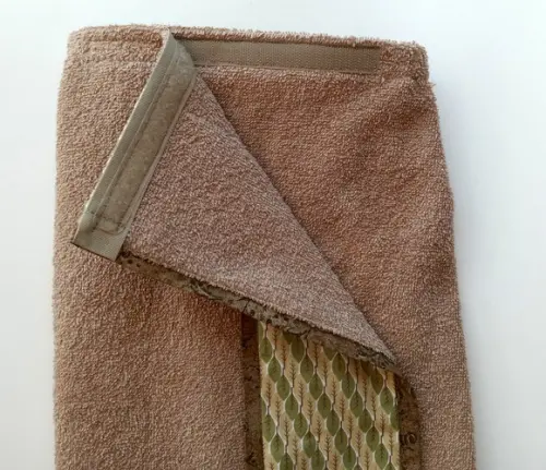Toalha Banho e Rosto Masculina com Fecho de Contato