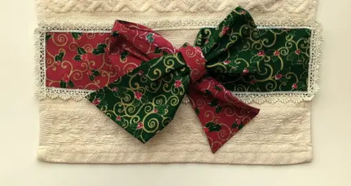Toalha para Lavabo para Natal