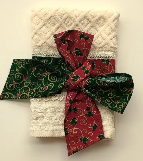 Toalha para Lavabo para Natal