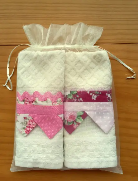 Toalha para Lavabo Decoradas