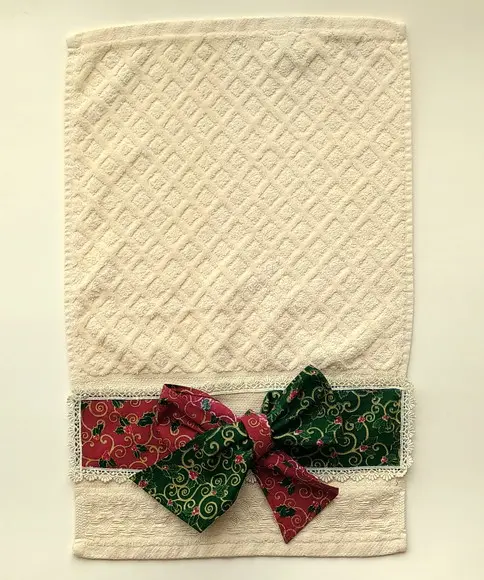 Toalha para Lavabo para Natal
