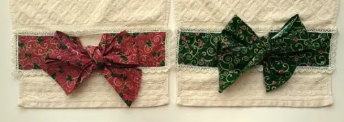 Toalha para Lavabo para Natal