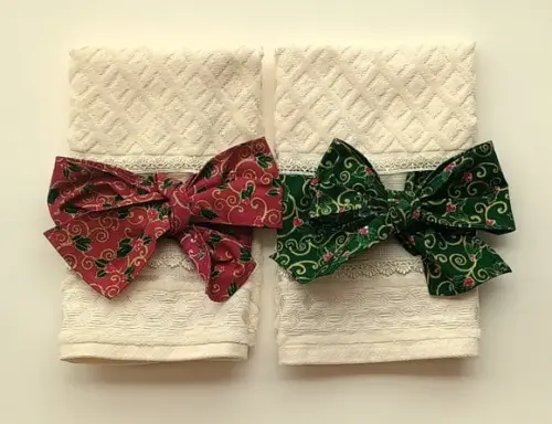 Toalha para Lavabo para Natal