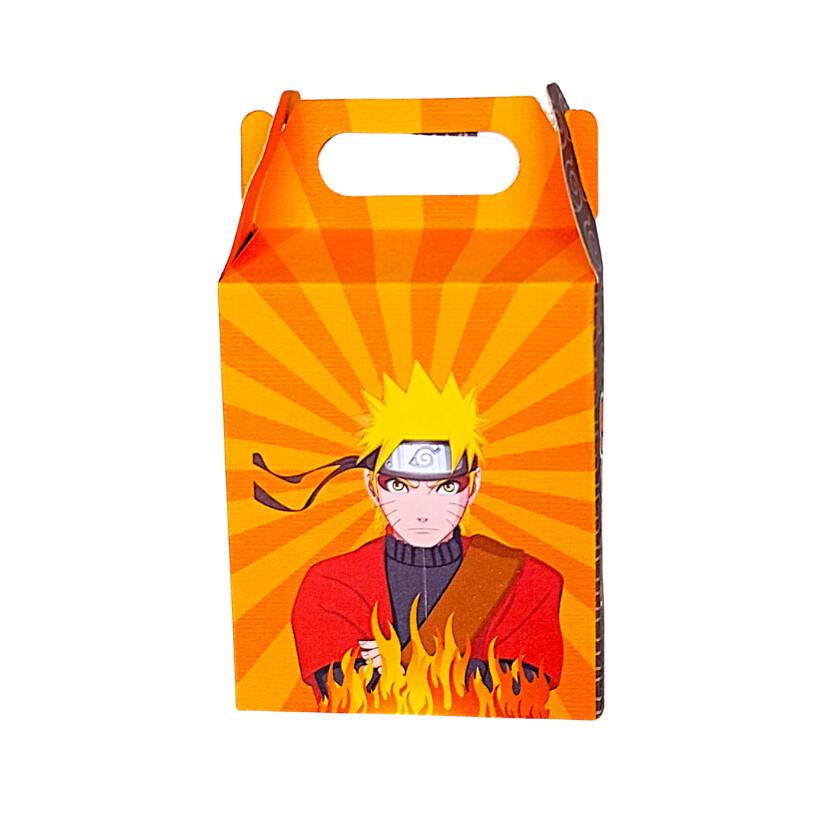 kit 20 caixas / personalizado Naruto - lembrancinha aniversário
