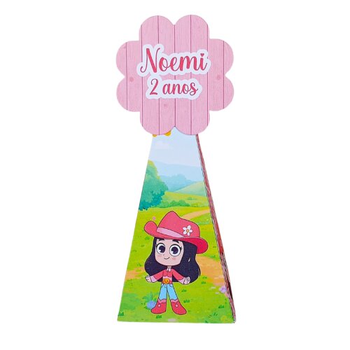 Kit 20 caixas personalizado Boiadeira - turma da boiadeirinha