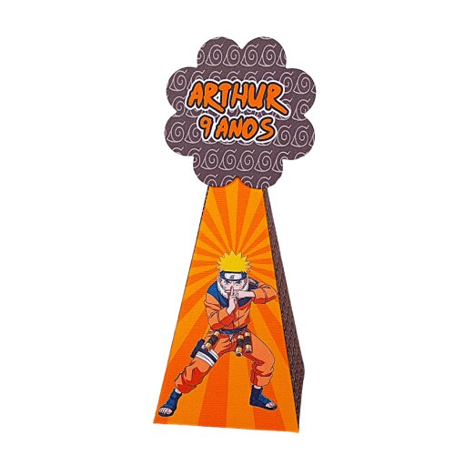 kit 20 caixas / personalizado Naruto - lembrancinha aniversário