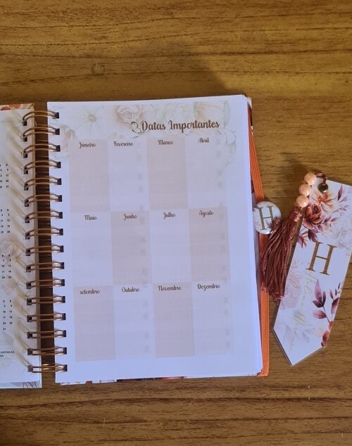 Agenda Floral Personalizada.
