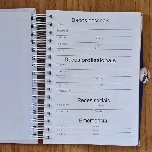 Agenda Personalizada Com Foto