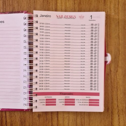 Agenda Agendamento Nail Design Exclusiva