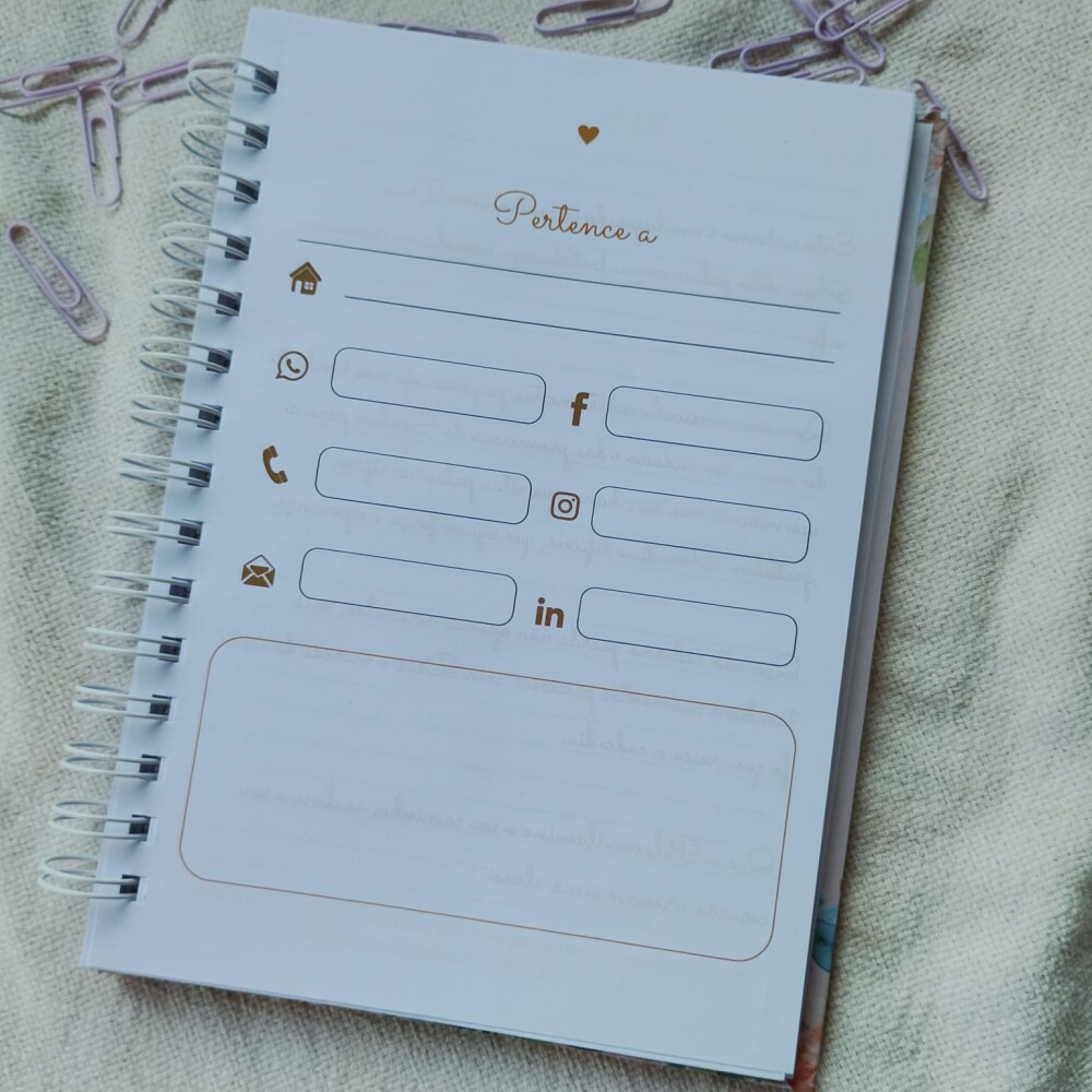 Caderno com Versículos Personalizado | Diário Devocional Crist?