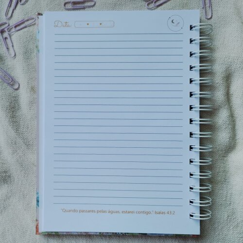 Caderno com Versículos Personalizado | Diário Devocional Crist?