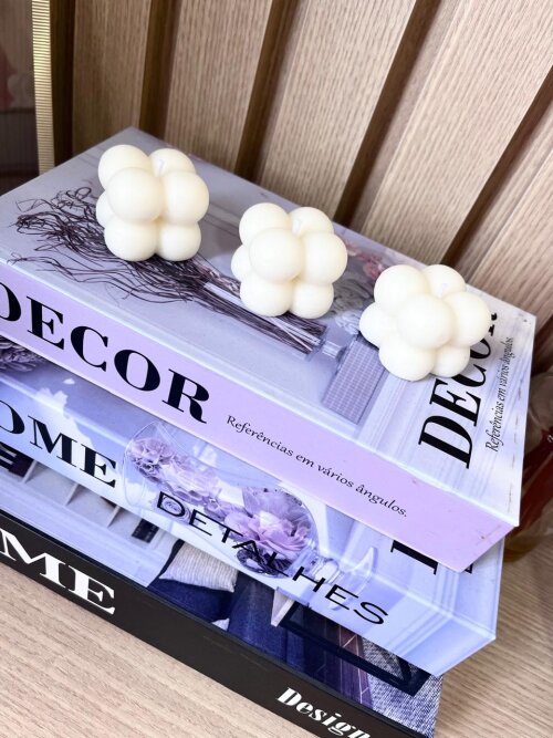 Vela Aromática Mini Bubble | Lembrancinha Personalizada