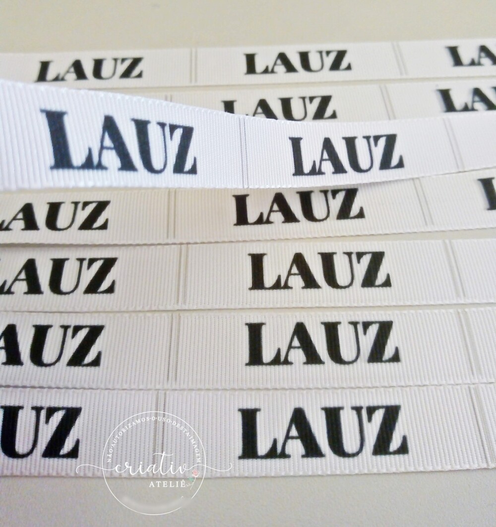 Etiquetas Personalizadas para Roupas e Artesanato | Gorgurão