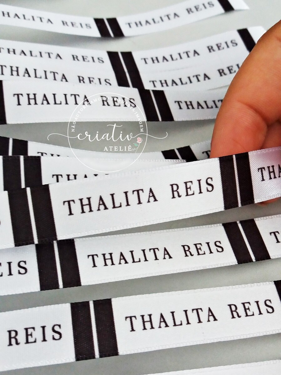 Etiquetas Personalizadas para Roupas e Artesanato | Cetim
