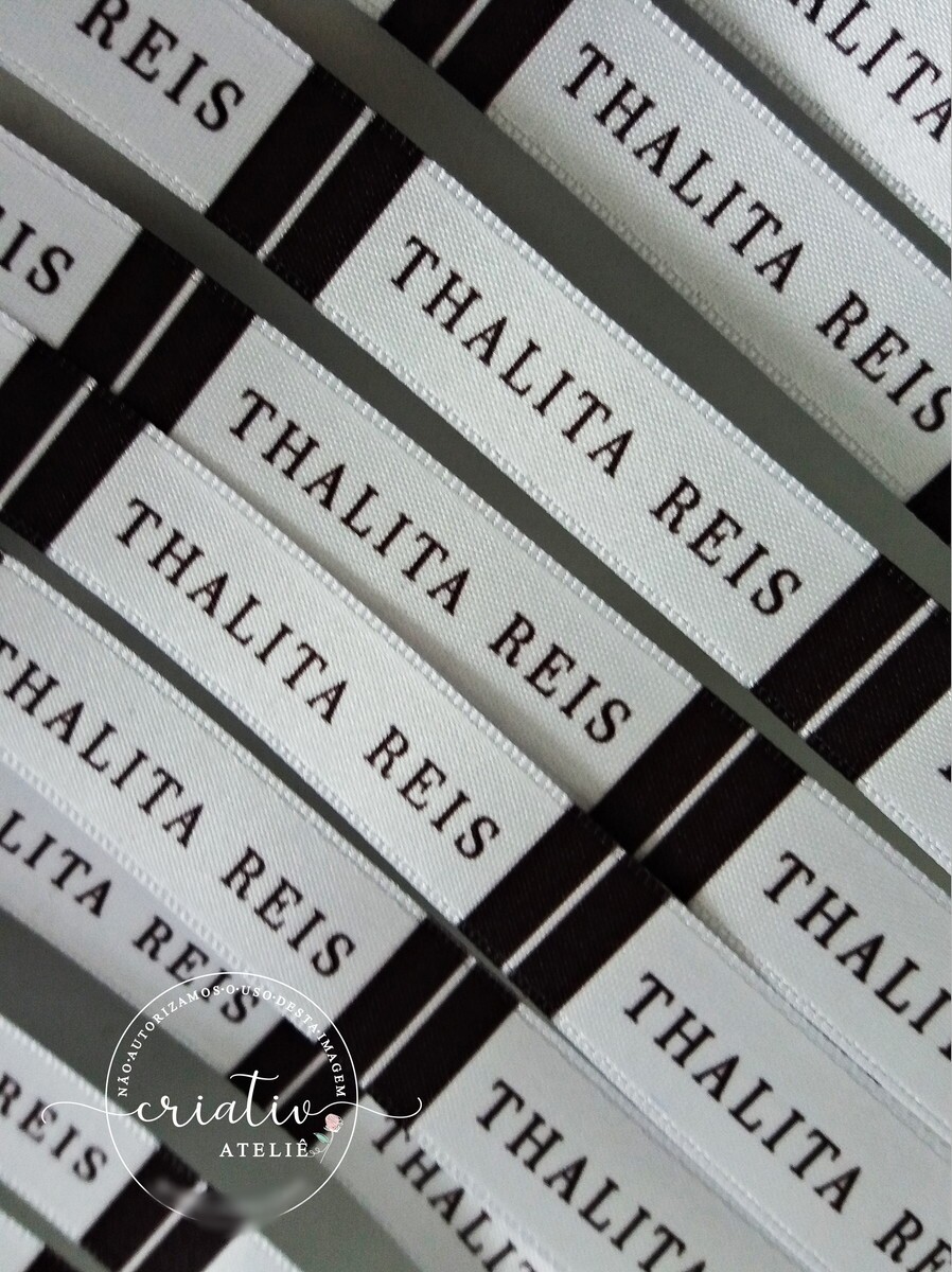 Etiquetas Personalizadas para Roupas e Artesanato | Cetim