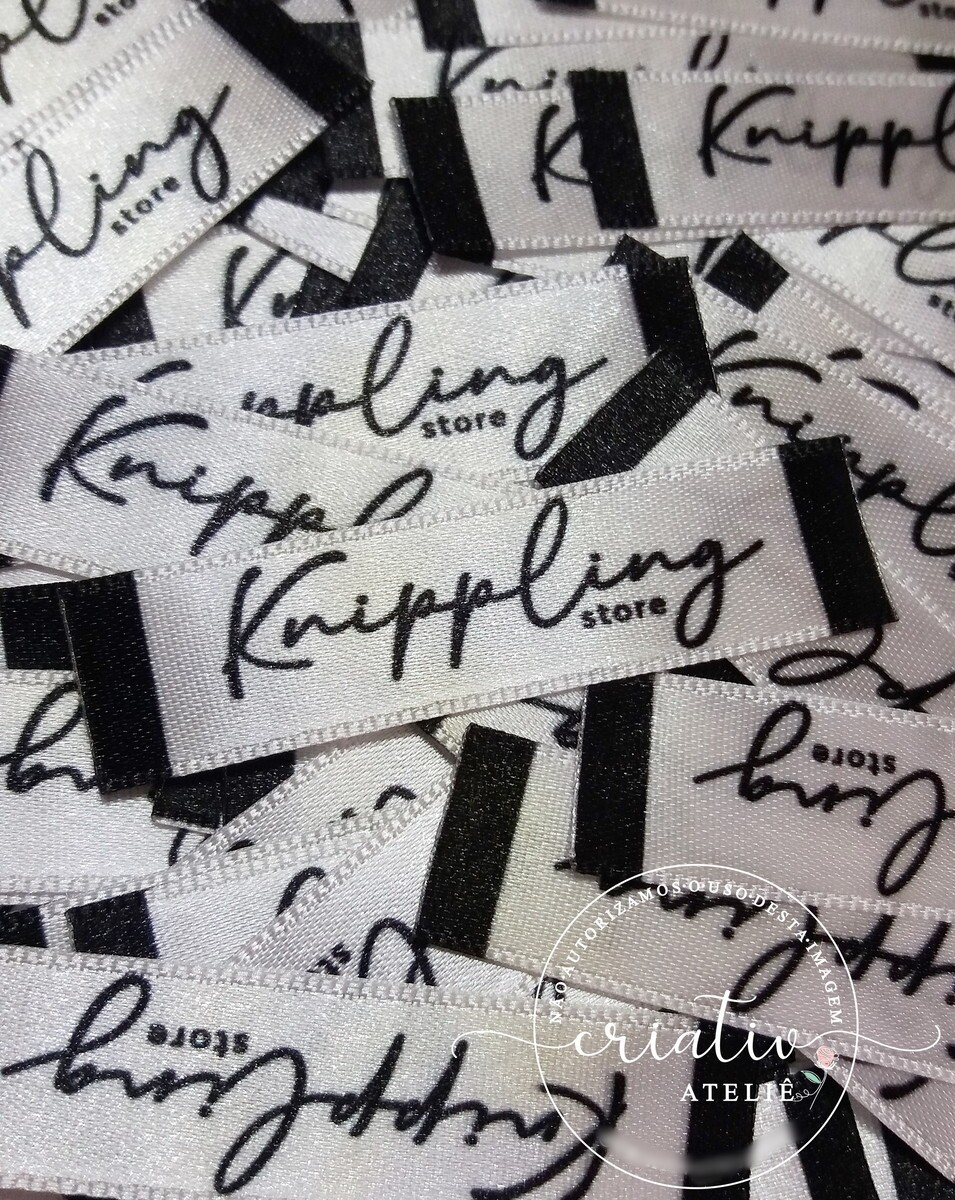 Etiquetas Personalizadas para Roupas e Artesanato | Cetim