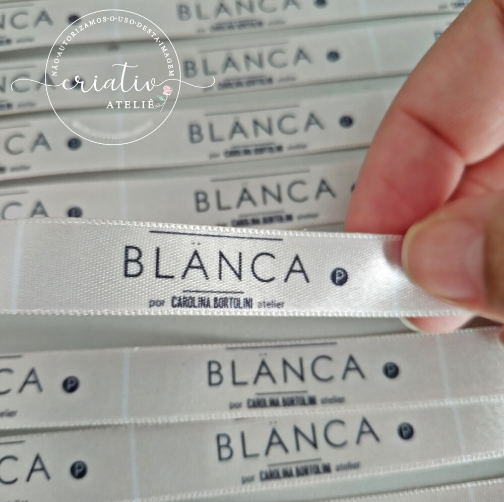 Etiquetas Personalizadas para Roupas e Artesanato | Cetim