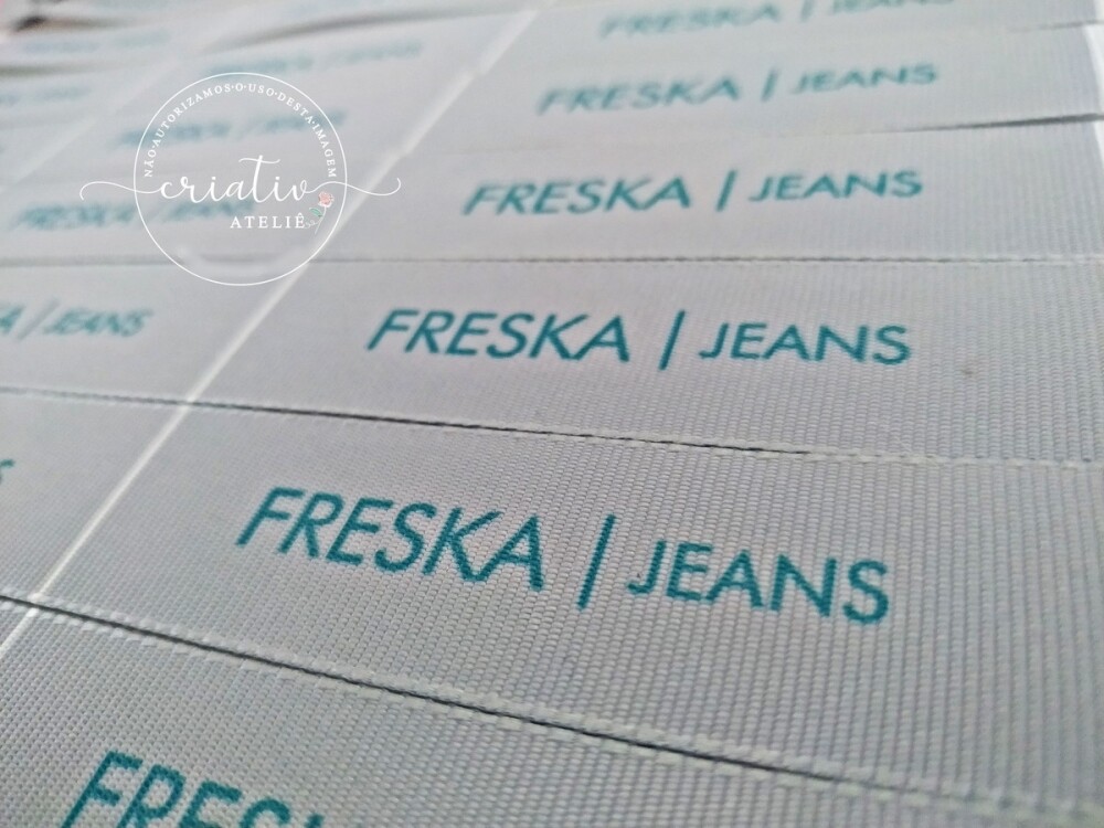 Etiquetas Personalizadas para Roupas e Artesanato | Gorgurão