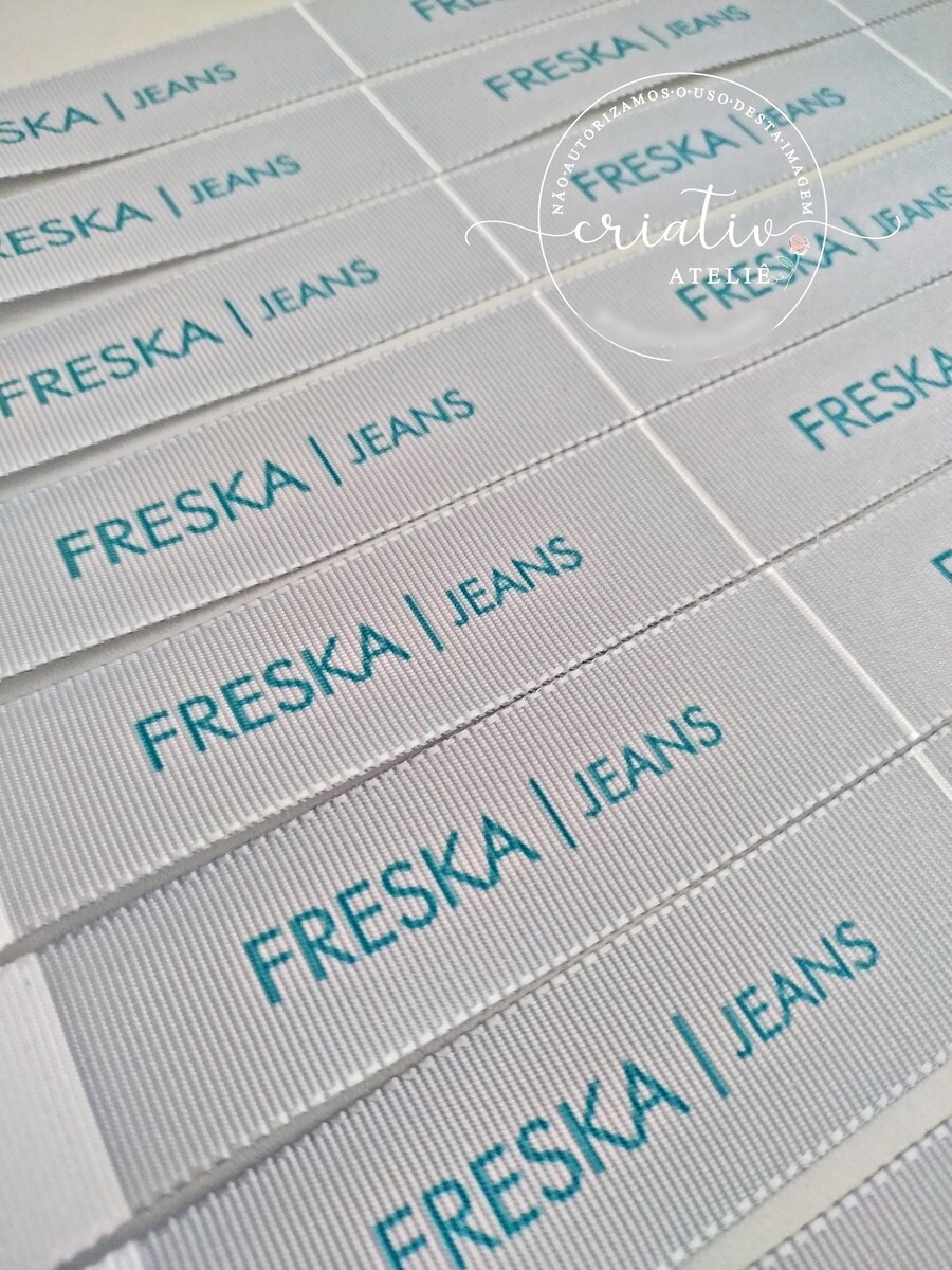Etiquetas Personalizadas para Roupas e Artesanato | Gorgurão