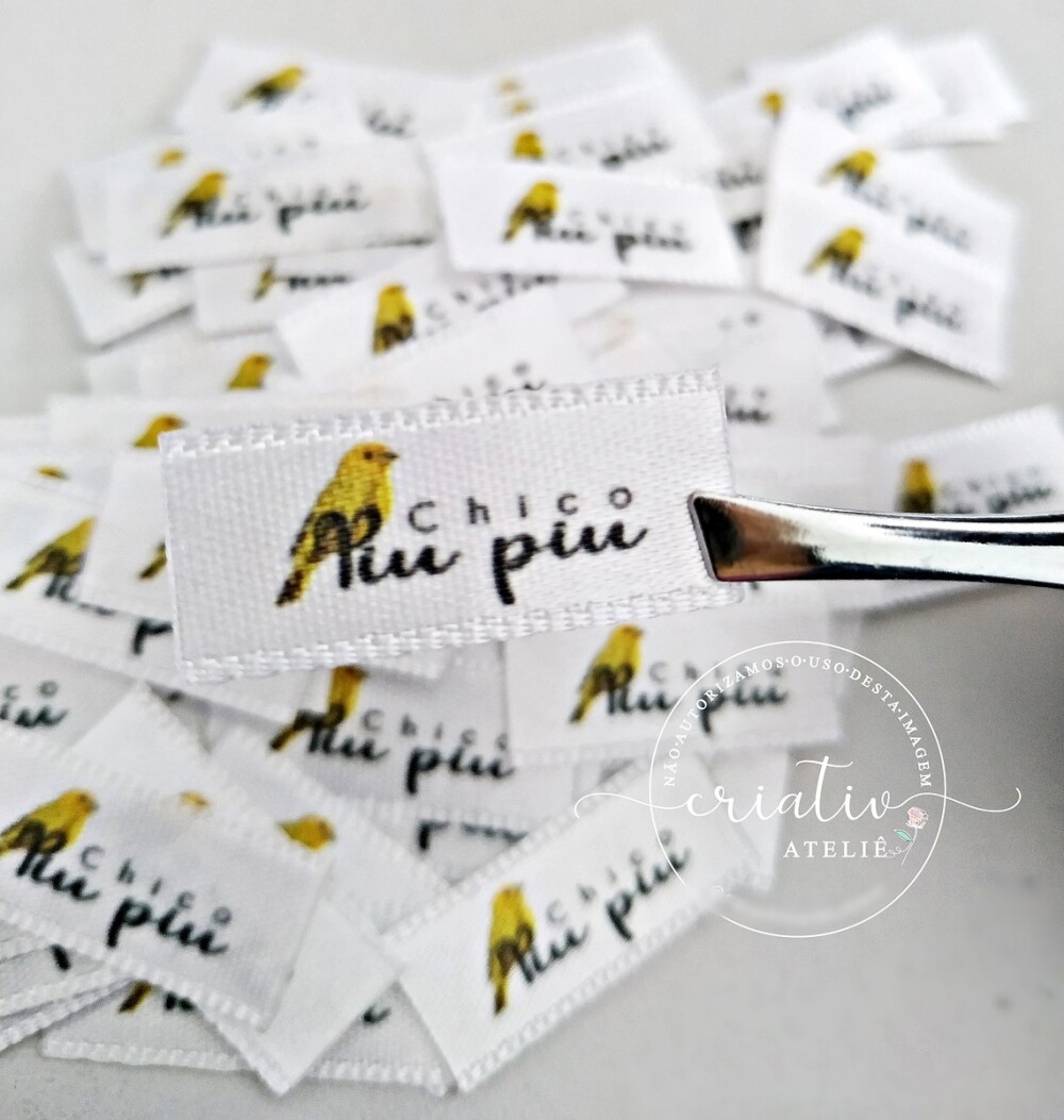 Etiquetas Personalizadas para Roupas e Artesanato | Cetim