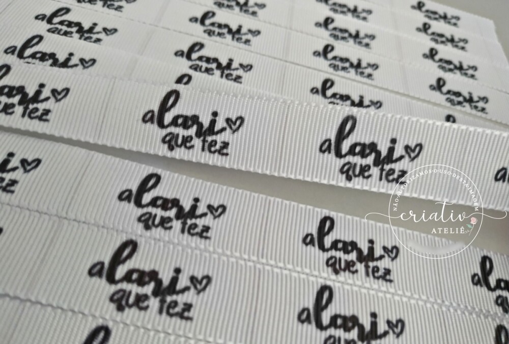 Etiquetas Personalizadas para Roupas e Artesanato | Gorgurão