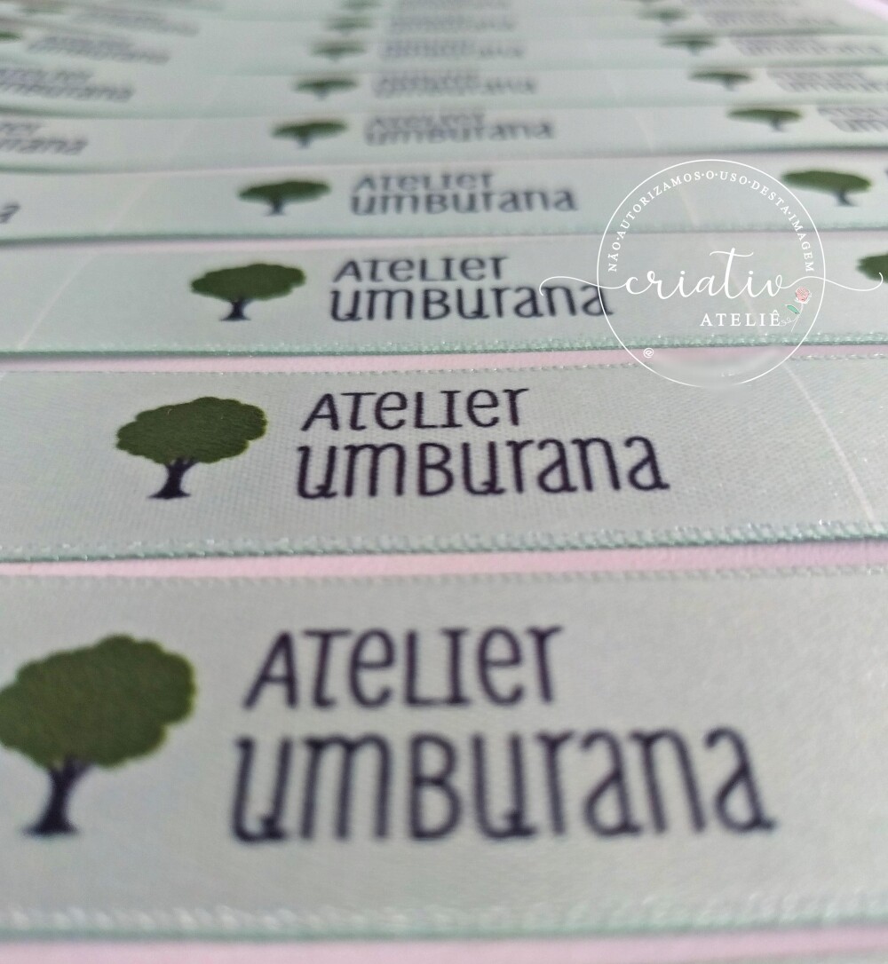 Etiquetas Personalizadas para Roupas e Artesanato | Cetim Verde