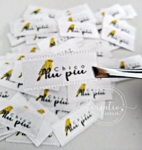Etiquetas Personalizadas para Roupas e Artesanato | Cetim